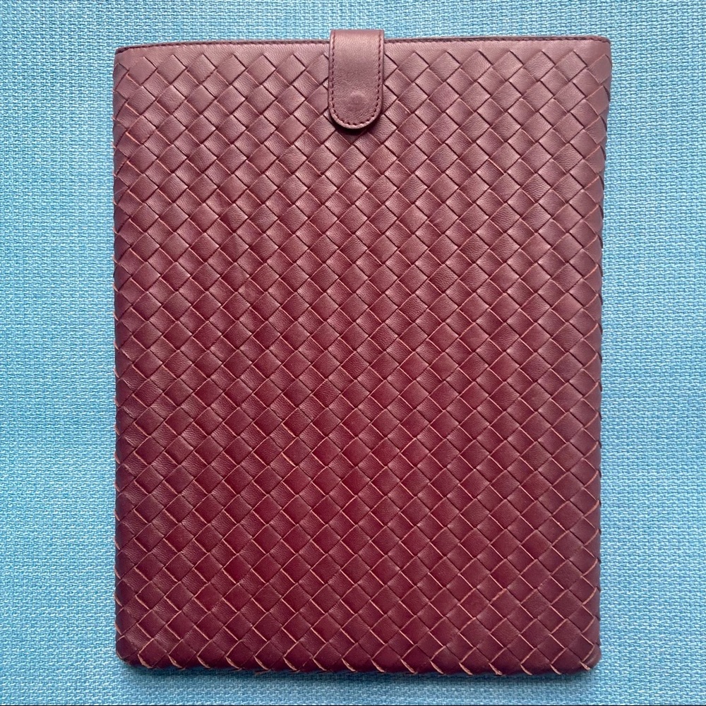 BOTTEGA VENETA Intrecciato Leather iPad Case